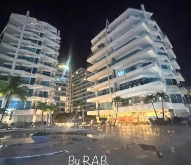 La Boquilla Apartment | Playa Boquilla -Condo Hotel Sonnesta Cartagena- Vista hermosa a la Ciénaga piso Alto