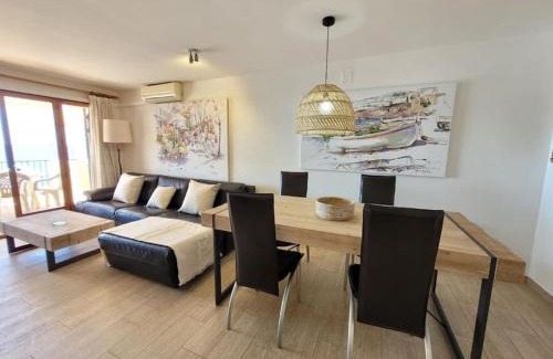 Calella de Palafrugell Apartment | Playa Canadell MAR G primera linea de mar con terraza