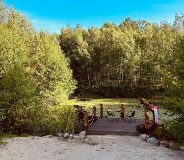 Skarszewy House | Pod Kogutem i Sową - Bio Wioska z domkami Premium w góralskim stylu dla dorosłych