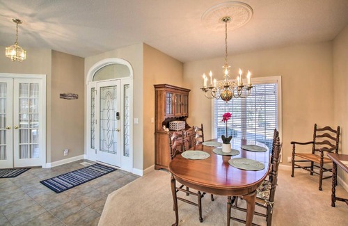 Hot Springs Village House | Ponce de Leon Golf Course Home on 12th Green!