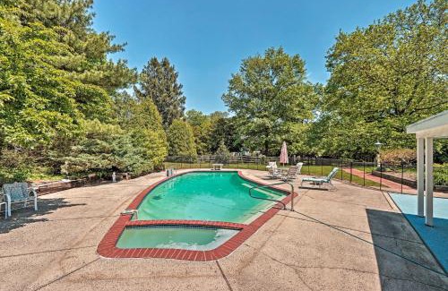 Lansdale House | Pool and Courtyard Timeless Home in Lansdale