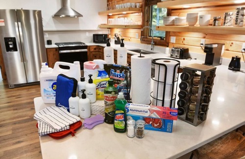 McHenry Cabin | Pool, HotTub, FirePit, EVCharger, & Great Location