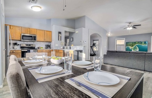 Springer Ranch House | Pool! Workout Room, Treadmill, Grill, Pet Friendly!