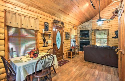 Cosby House | Porch and Fire Pit Rustic Log Cabin in Smokies!