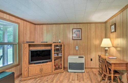 Marshall House | Porch and On-Site Creek Marshall Cabin Retreat