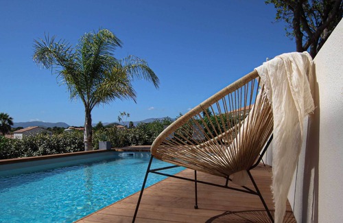 Cauro Apartment | Porticcio - Casa Zouzou with swimming pool and exotic garden