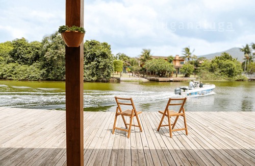 Barra da Lagoa Apartment | Pousada Morada do sol Canal View in Barra #3