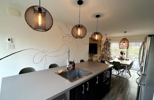 Saint-Alphonse-de-Granby House | Precious House with spa! Accepted animals.