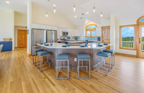 Hatteras House | Premier SemiOceanfront Dog Friendly w Pool, Hot Tub, Elevator,Theater & Game Rms