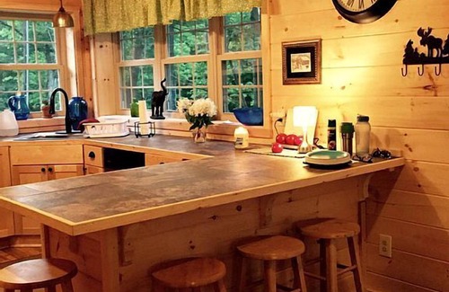 Naples Cabin | Pristine and Cozy Cabin Rental Overlooking Pond near Rochester, New York
