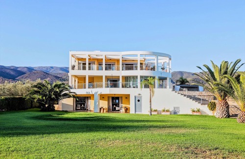 Pigadia Villa | Private beach, top end villa with XXL pool