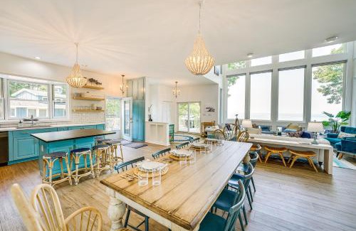 Pentwater House | Private Beachfront Lake Michigan Rental with Kayaks