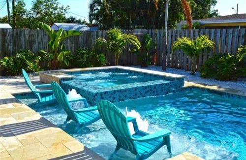 Deerfield Beach Villa | Private heated pool , resort style home , minutes from the beach