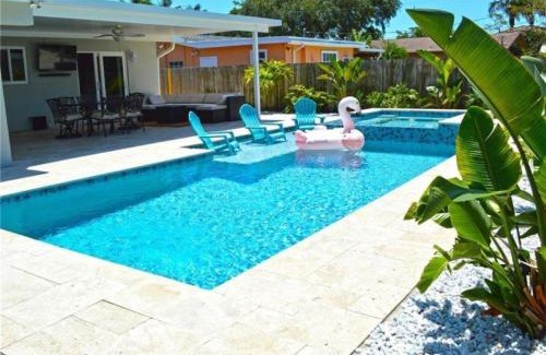 Deerfield Beach Villa | Private heated pool , resort style home , minutes from the beach