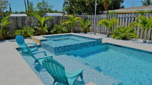 Deerfield Beach Villa | Private heated pool , resort style home , minutes from the beach