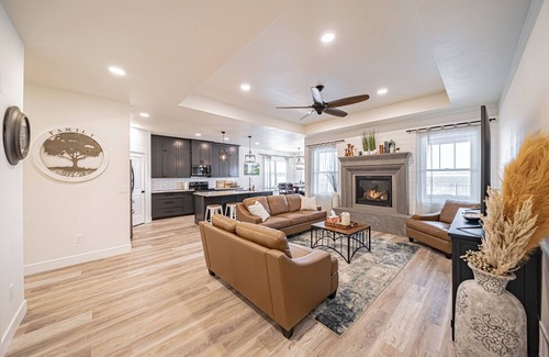 Ashton House | Private Hot Tub & Deck: Teton Valley Getaway