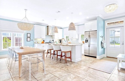 Seacrest House | Private Htd Saltwater Pool-2 Min Walk to Private Uncrowded Beach-Bikes-Golf cart