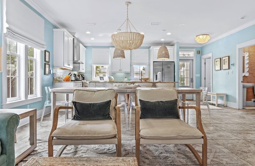 Seacrest House | Private Htd Saltwater Pool-2 Min Walk to Private Uncrowded Beach-Bikes-Golf cart