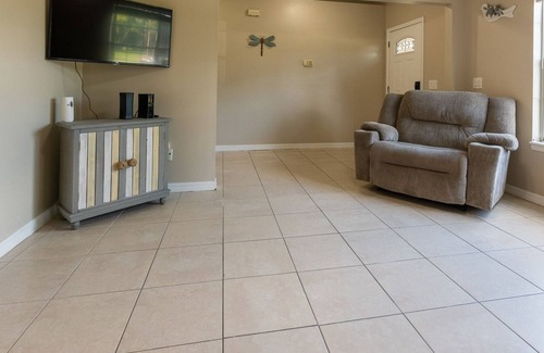 Palm Bay House | Private Oasis Near Everything-Netflix Wifi Coffee Included