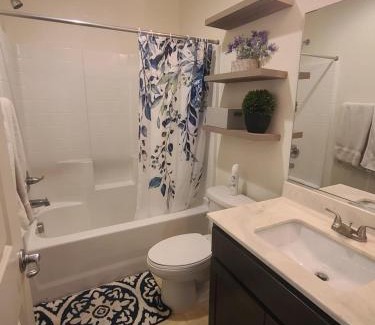 North Las Vegas House | Private Quarters With Bedroom, Lounge, Bath, and Laundry on Second Floor