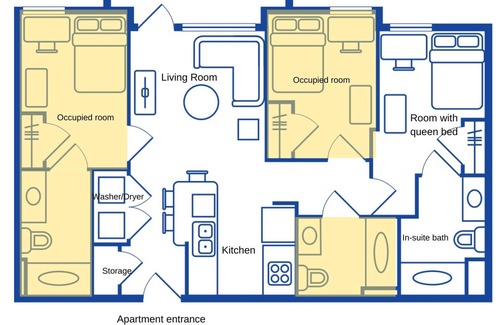 Fullerton Apartment | Private room - 4 mins walk from CSUF. Save, convenient and cozy
