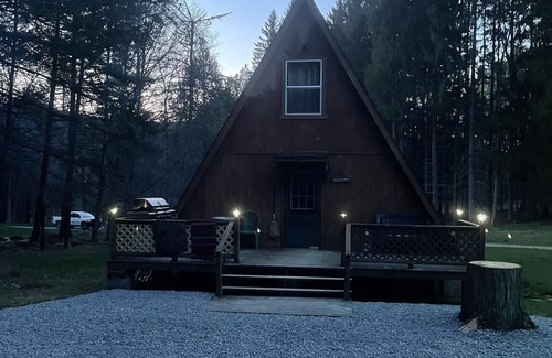 Benezette Cabin | Private Rustic A-Frame in the Heart of Elk Country