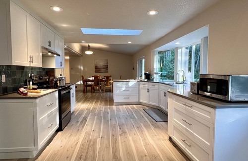 Poulsbo House | Private, spacious home surrounded by trees, Kitsap & Olympic Peninsulas getaway