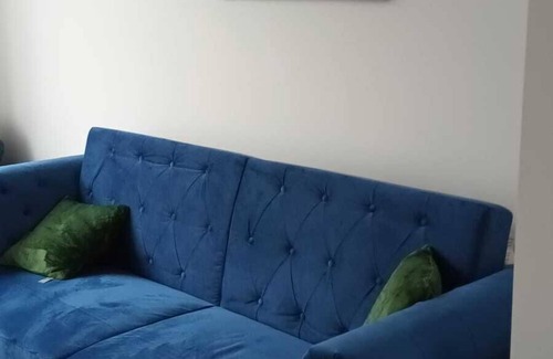 Newton-le-Willows Apartment | Private Studio + Living Area and Bathroom