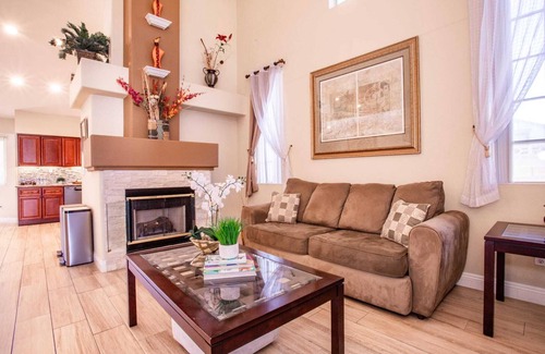 North Las Vegas House | Private Vegas Villa with Pool & Spa Perfect for a European Escape