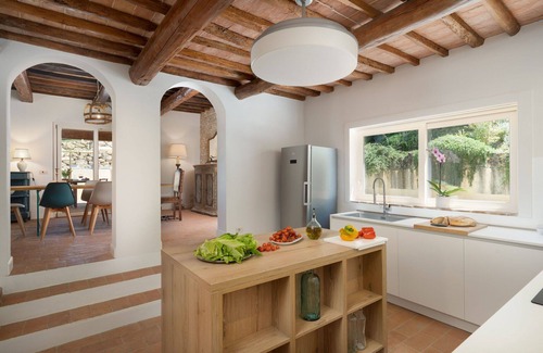 Gambassi Terme Villa | Private Villa with private pool, WIFI, A/C, TV, patio, panoramic view, close to San Gimignano