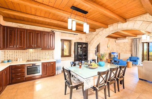 Psarou Villa | Psarou Beach House - Four Bedroom Villa, Sleeps 8