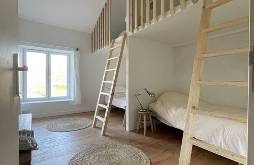 Chatte House | Quad room-Comfort-Shared Bathroom-Countryside view