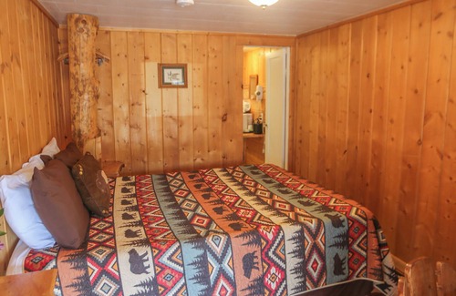 Dubois Cabin | Queen Room w/Riverfront Access, Panoramic Mountain View & Hot Tub on Site.