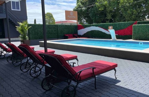 Paramaribo Apartment | Queen's Two Bedroom Apartment with Pool View