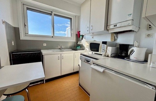 Quiberon Apartment | Quiberon - Large studio 44m² with sea view balcony, 1st floor