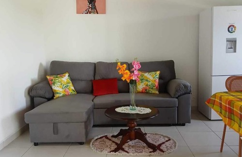 Le Moule Villa | Quiet accommodation in greenery with swimming pool 5 minutes from shops and beaches