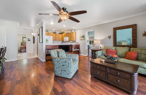 Waikoloa Condo | Quiet and Peaceful Getaway on the Ground Floor and a short walk to the pool !