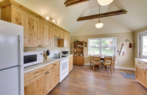 Fish Creek House | Quiet Baileys Harbor Country Home: 1 Mi to Lake!