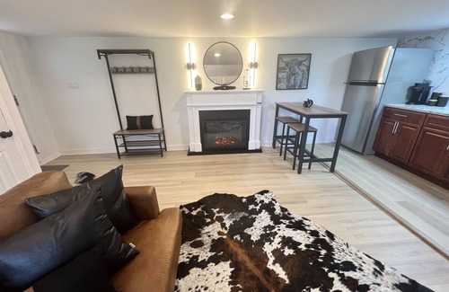 Hopatcong Cabin | Quiet Cottage Loft w/Lake Views, Fire-pit, & Patio Pet. Pet Friendly!