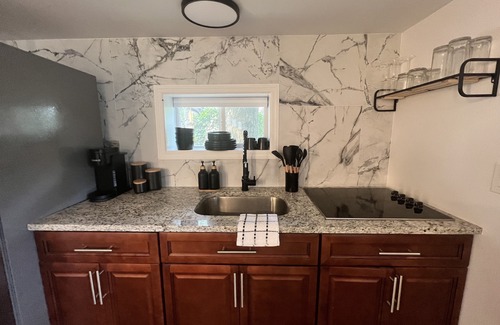 Hopatcong Cabin | Quiet Cottage Loft w/Lake Views, Fire-pit, & Patio Pet. Pet Friendly!