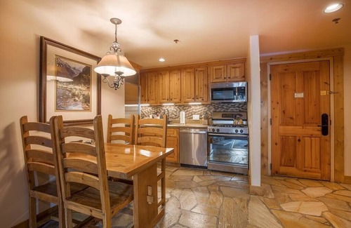 Mountain Village Condo | Quiet Creekside Retreat: Ski in/out w/hot tub