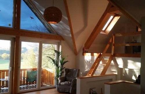 Anschau Apartment | Quiet, exceptional apartment with great views, good Wi-Fi, wood-burning stove