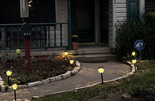 Terrell House | Quiet home in downtown Terrell with a hot tub.