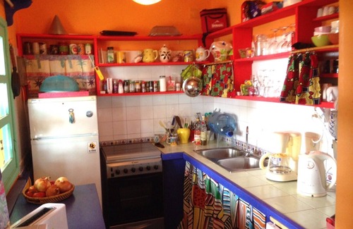 La Oliva House | Quiet house in Lajares with swimming pool facing nature