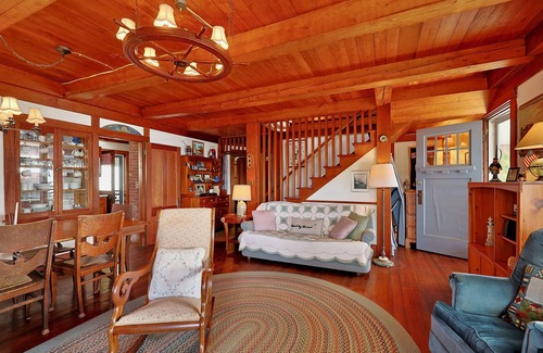 West Boothbay Harbor Cottage | Quiet Oceanfront Cottage with Dock