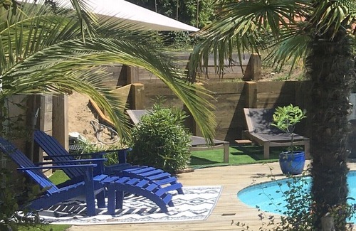 Capbreton House | Quiet villa with heated pool, 300m from town center, 900m from the beach