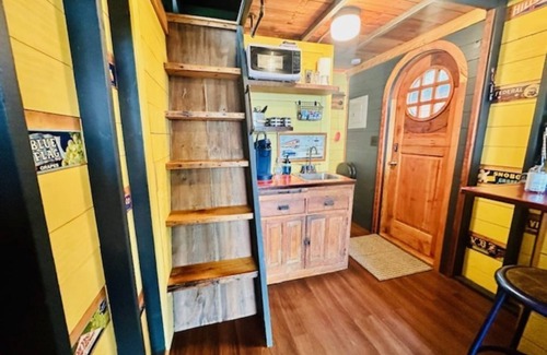 Lake City Resort | Quirky unique caboose style stay close to quaint river towns and Lake Pepin!