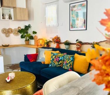 Quincy-Voisins Apartment | Résidence belle créole I Le Balisier I Duplex avec jacuzzi à 15min de Disneyland Paris