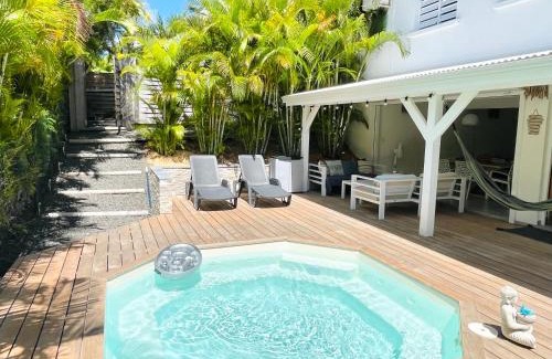 Anse des Rochers House | Résidence Ti Gwapabe, proche raisins clairs