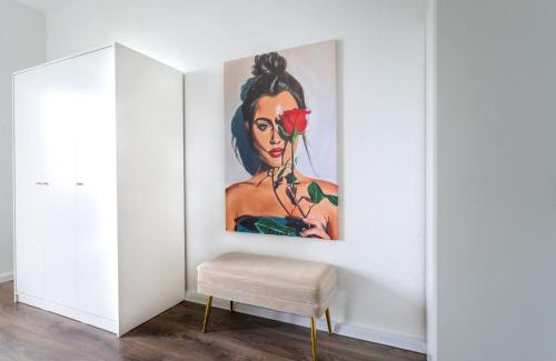 Ruettenscheid Apartment | RüSuite - Messe Essen I King Size Bed I 75 Zoll TV